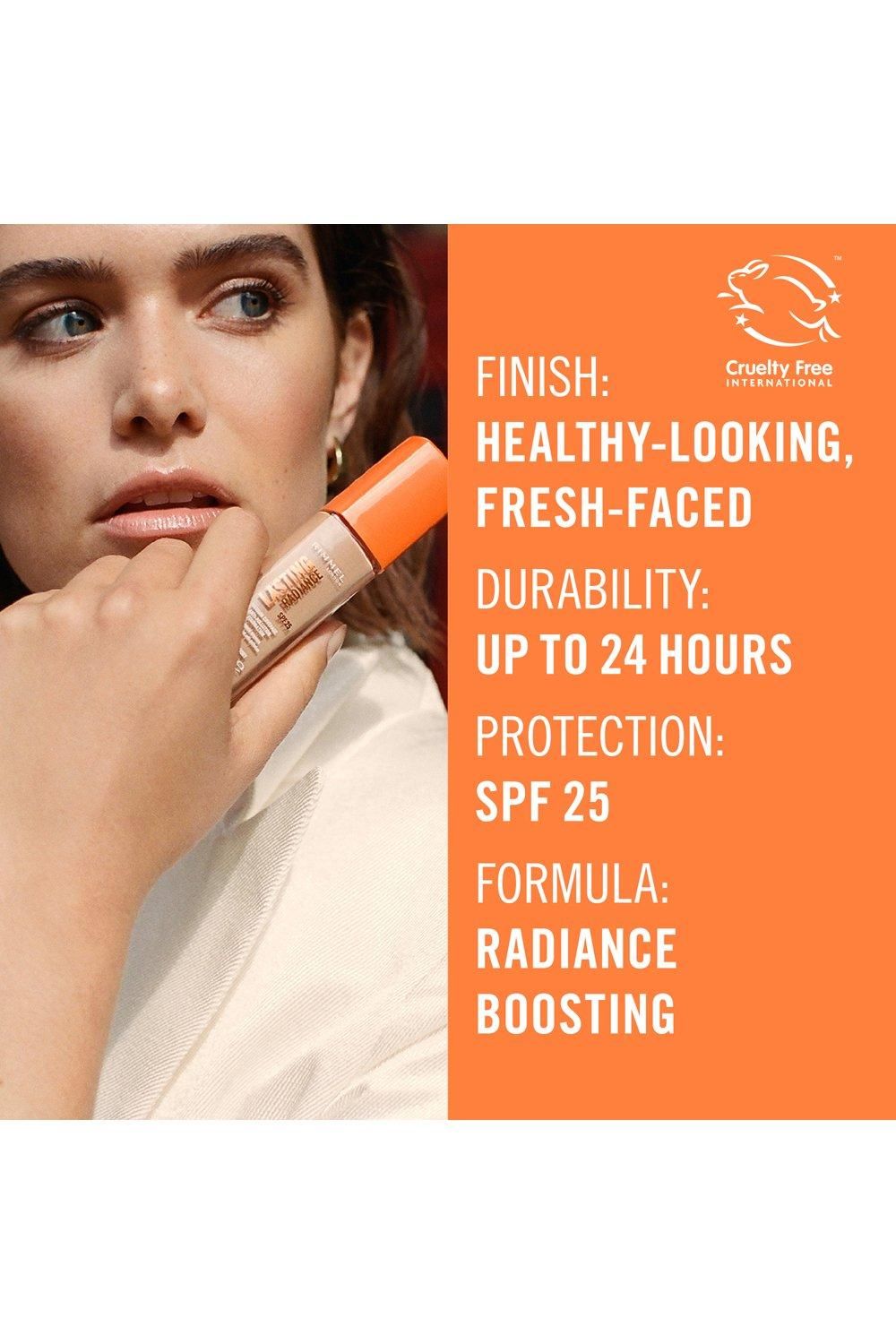 Rimmel London Lasting Radiance Foundation 03 True Ivory image 6