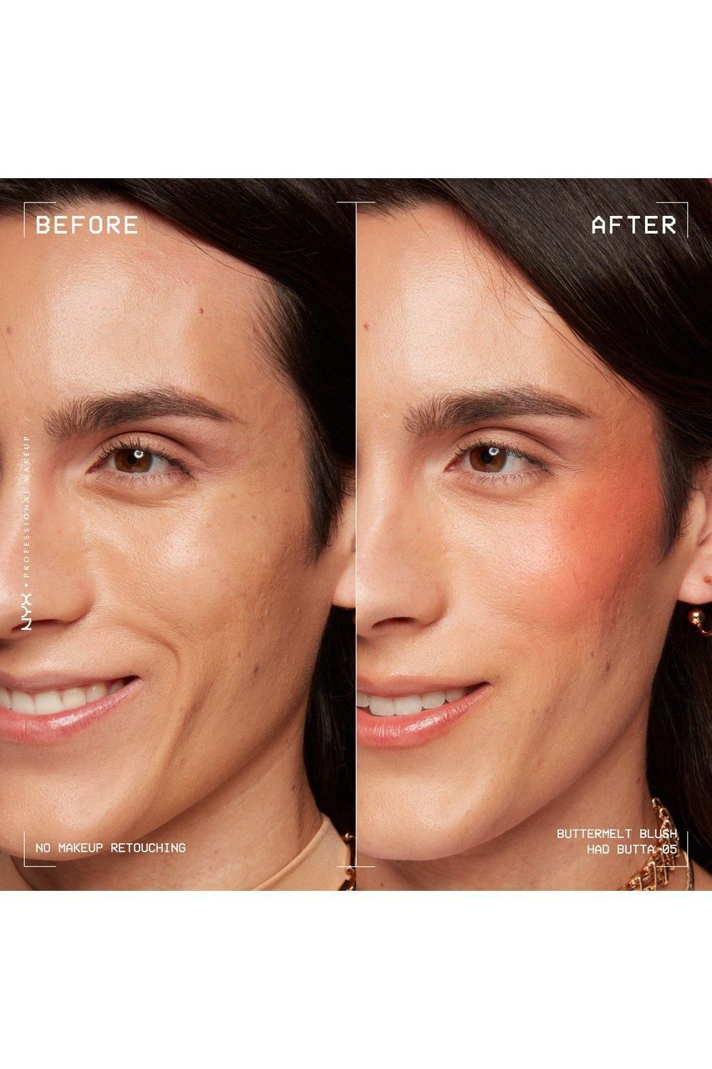 NYX Professional Makeup Buttermelt Blush Powder Blush Had Butta image 3