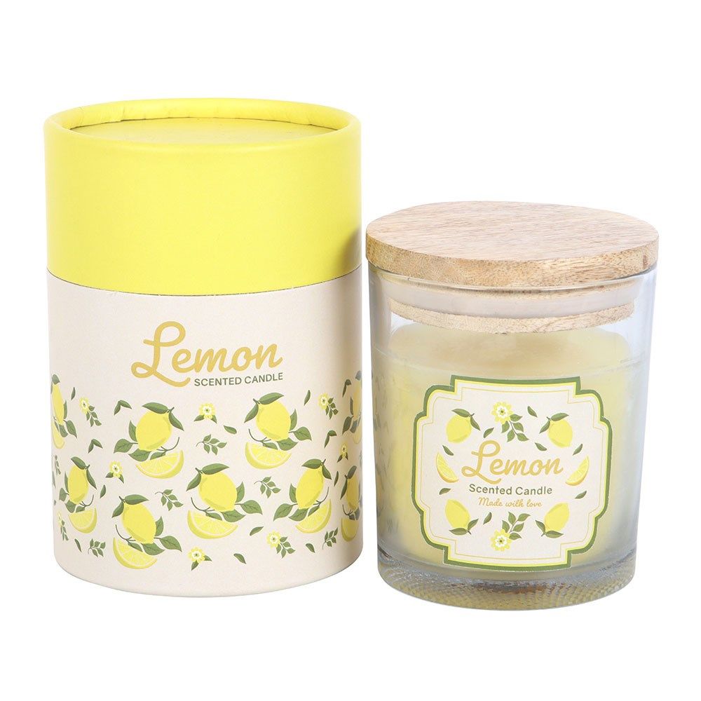 Something Different Lemon Scented Candle image 3