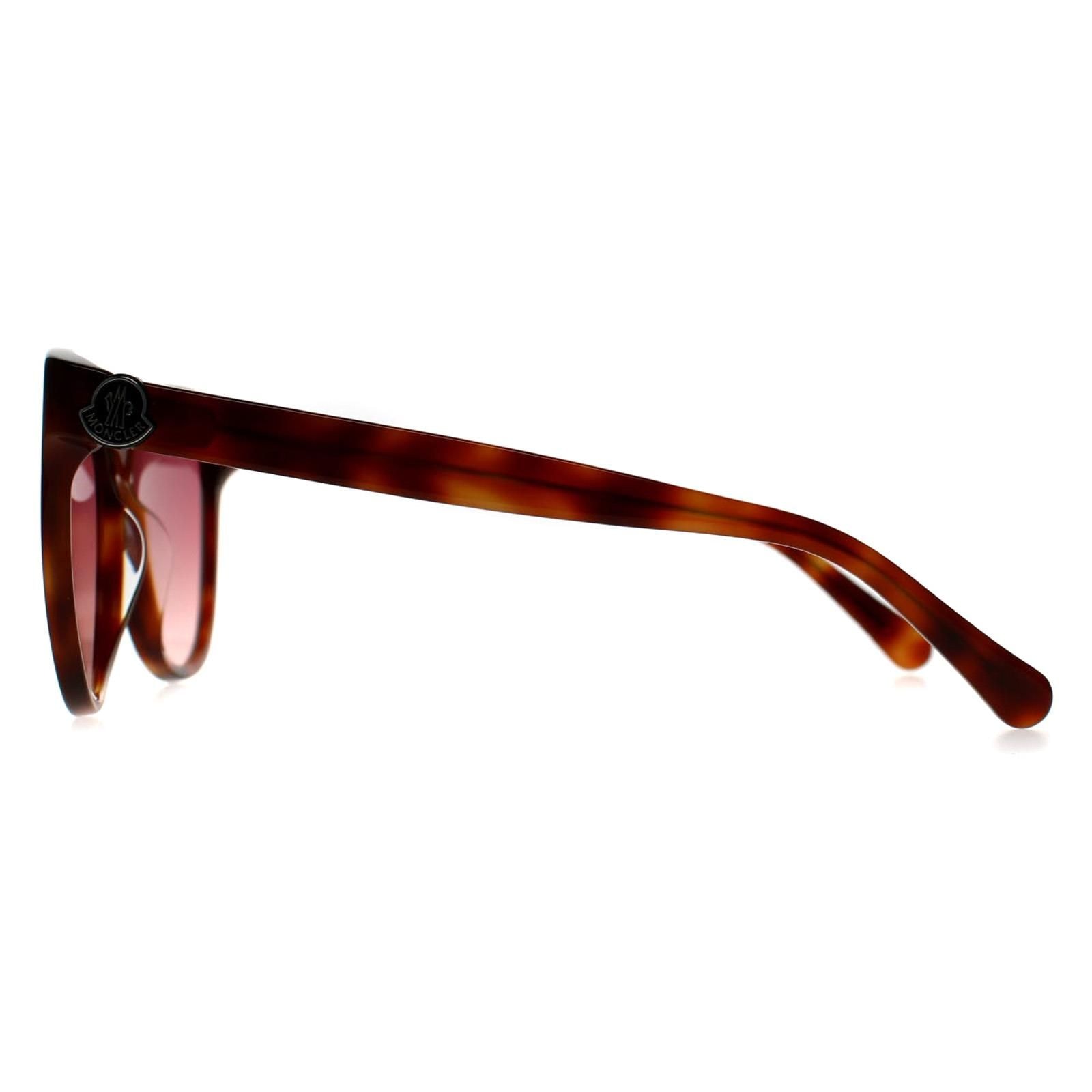 Moncler Cat Eye Havana Bordeaux Gradient ML0283 image 3