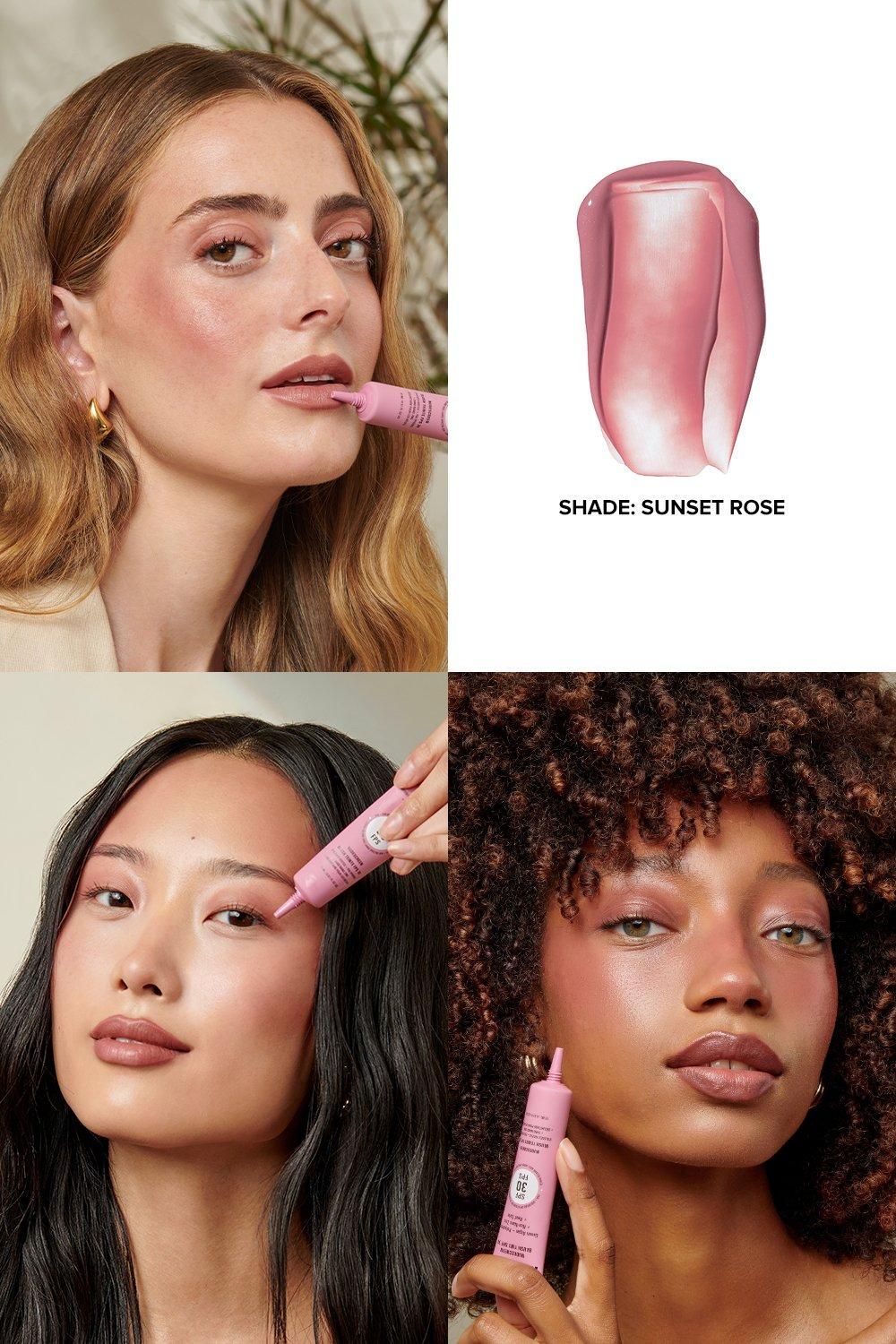 Nudestix NUDESCREEN BLUSH TINT SPF 30 Sunset Rose image 2
