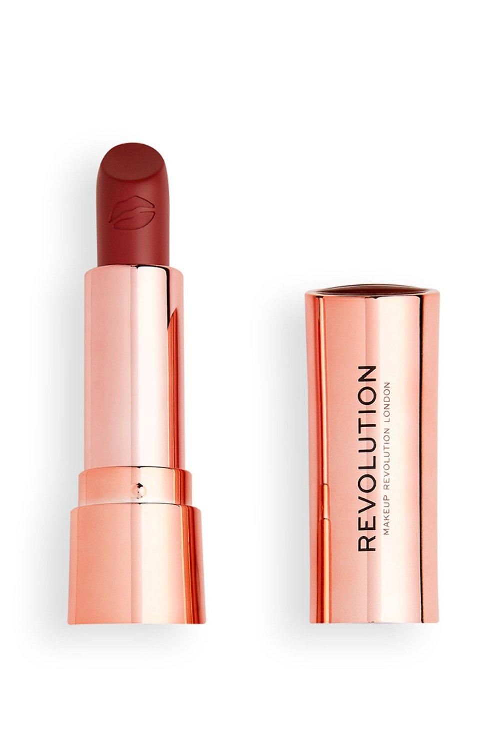 Revolution Satin Kiss Lipstick Rosa image 2