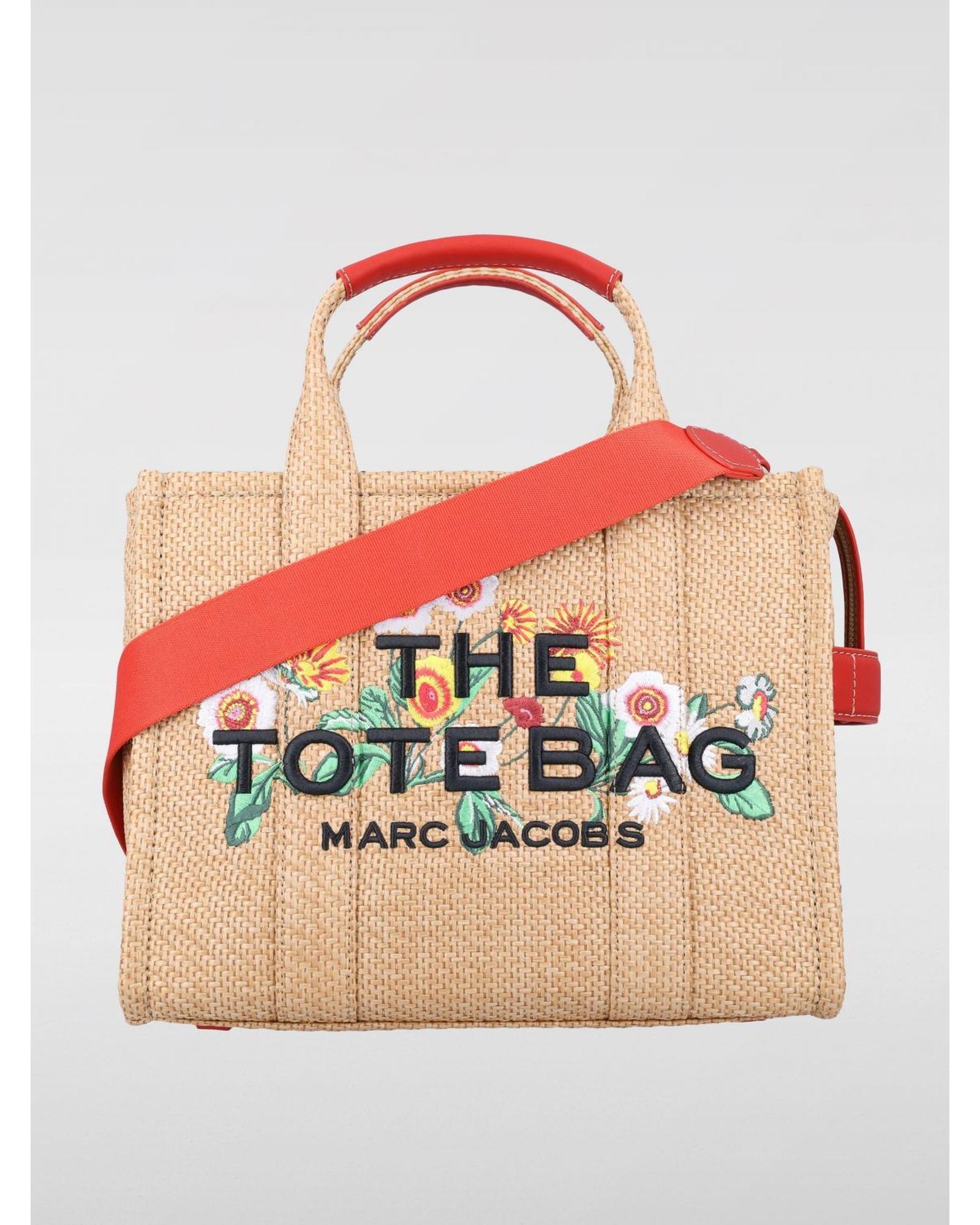 Marc Jacobs The Tote Bag Raffia Tote Wo - Beige Handbags image 1