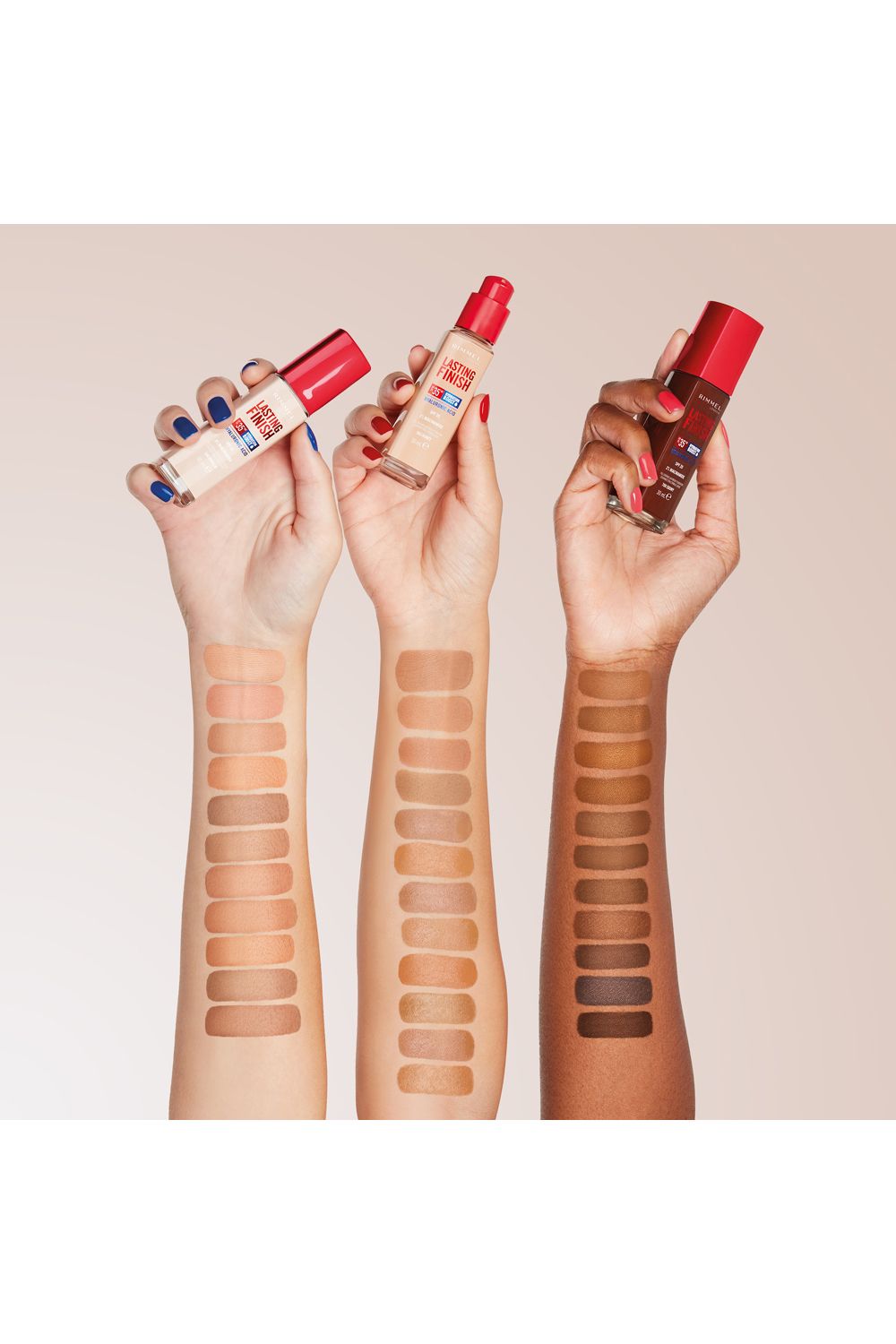 Rimmel London Lasting Finish 35 Hour Foundation 30ml 1 Pearl image 3