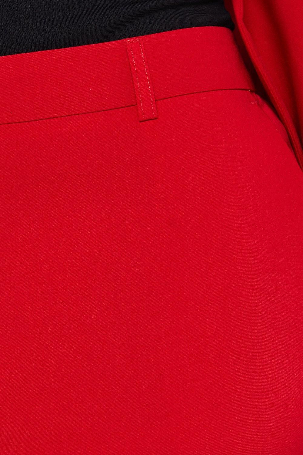 Dorothy Perkins Petite Plain Ankle Grazer Red image 5