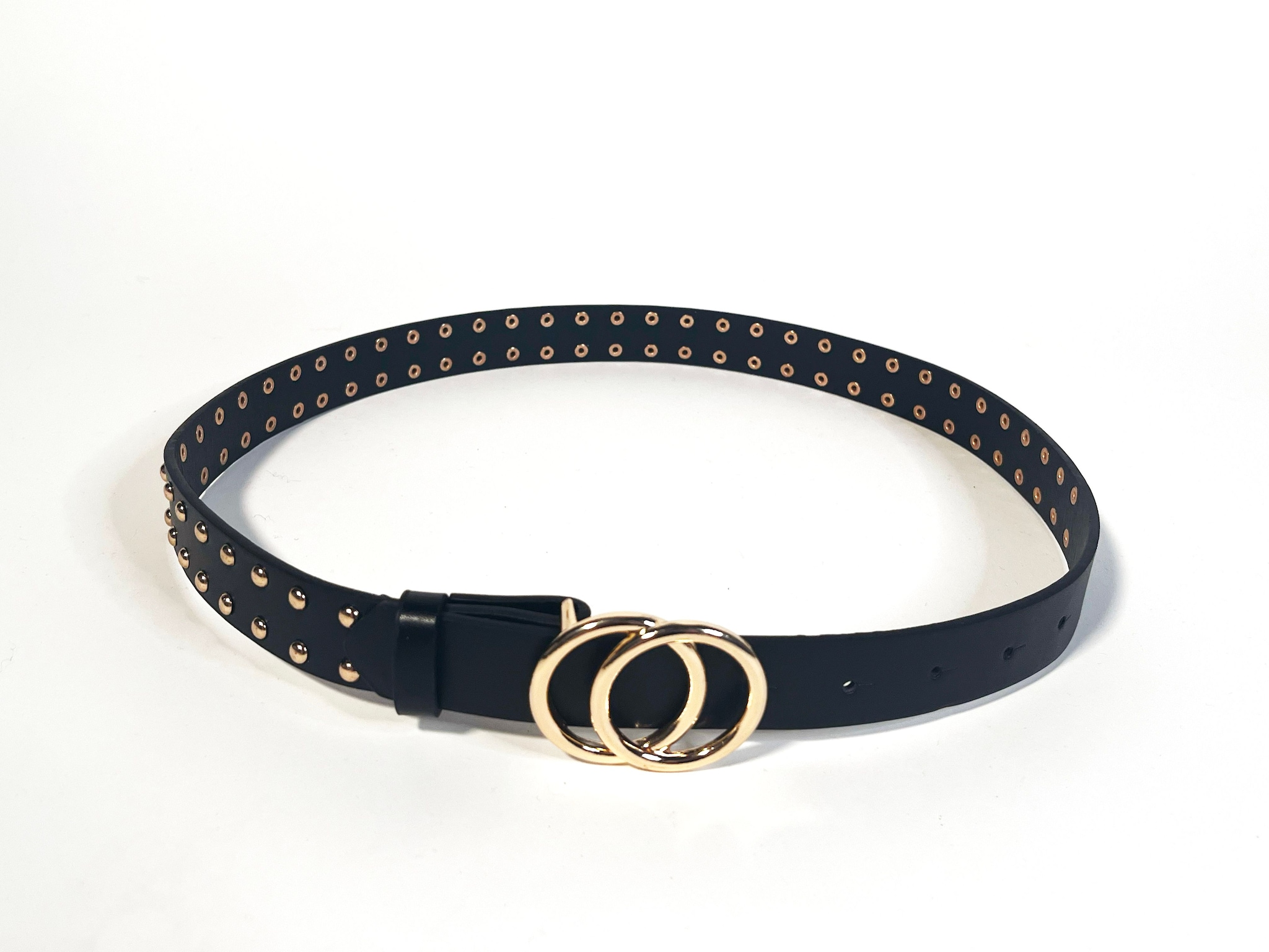 Shnoo Double Buckle Studded Belt image 4