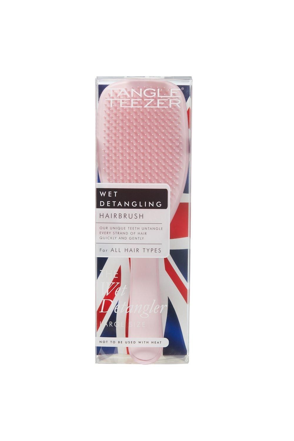 Tangle Teezer The Large Wet Detangler Hairbrush - Pink Hibiscus Pink image 3