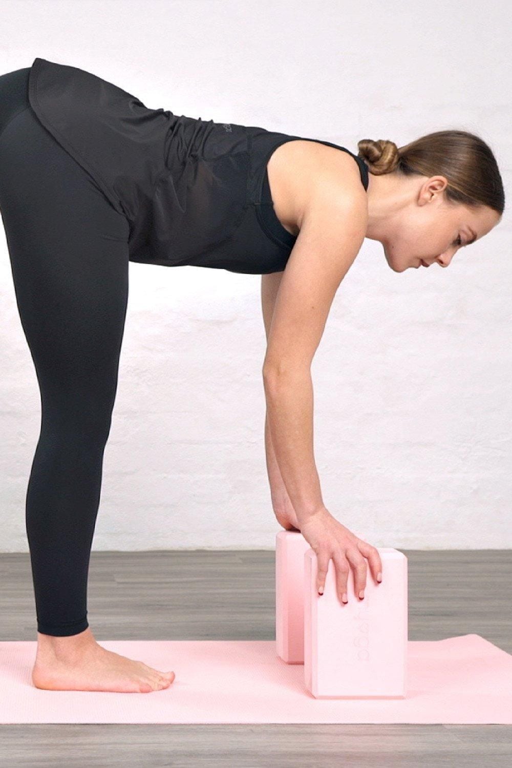 Myga Foam Yoga Block - Dusty Pink image 2