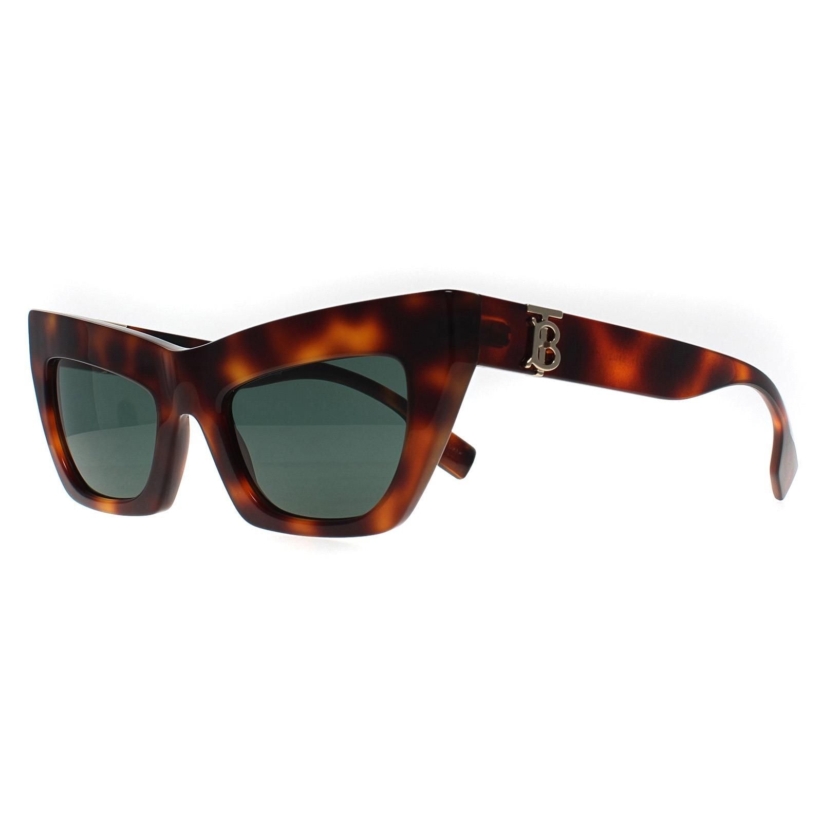 Burberry Cat Eye Light Havana Dark Green BE4405 image 2