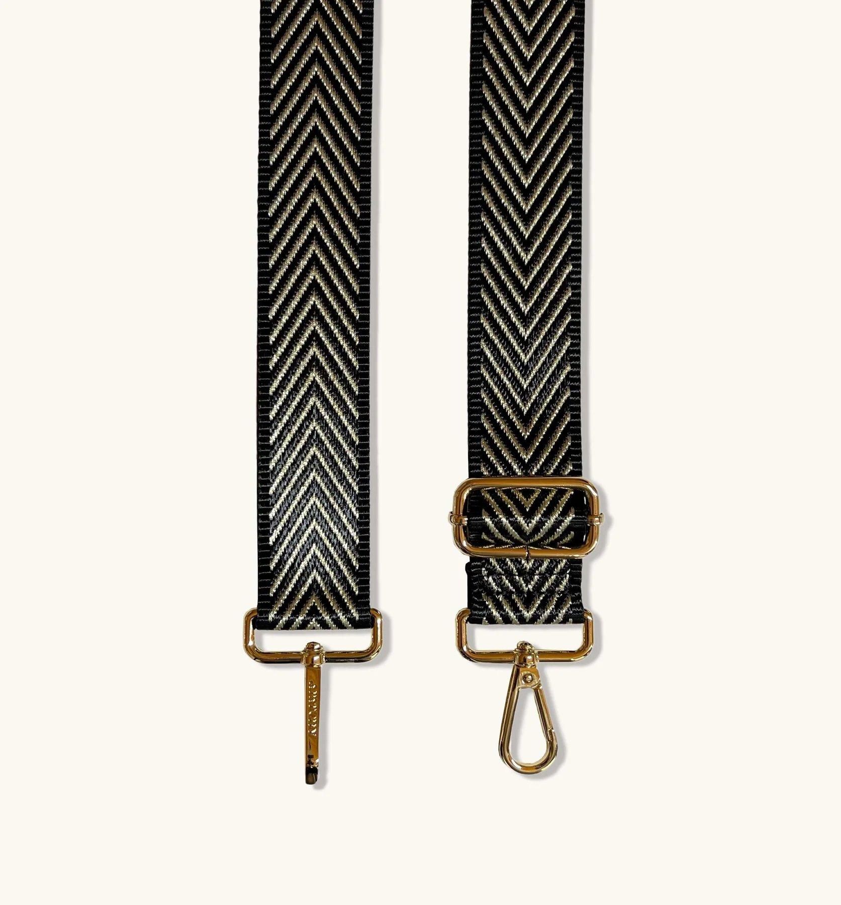 Apatchy London Black And Gold Arrow Strap image 1