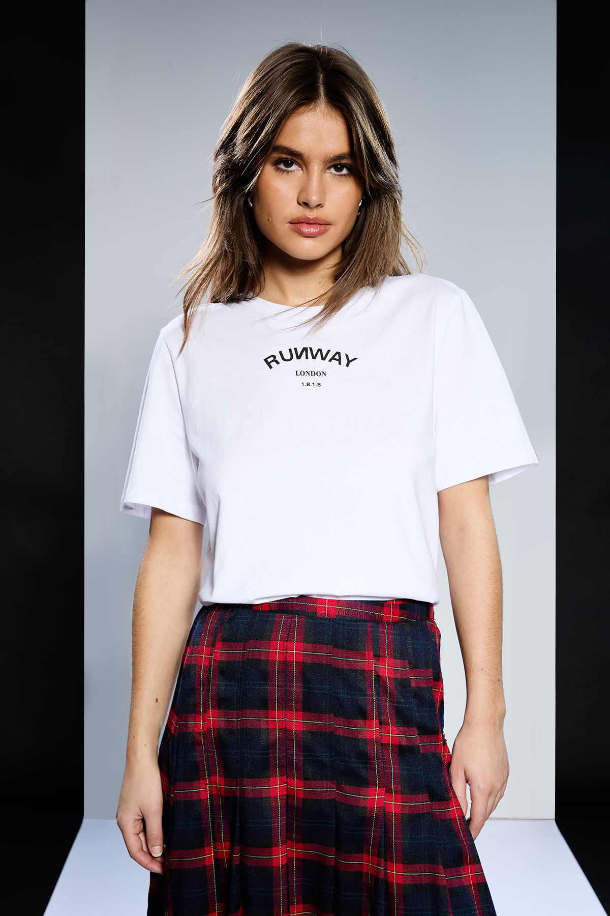 RUNWAY 1.8.1.8 Runway 1.8.1.8 Branded Tee White image 1