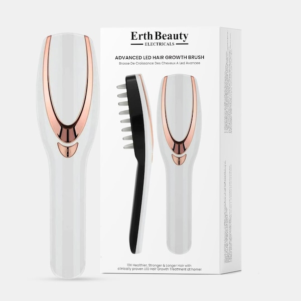 Erth Skin London ErthBeauty London Advance LED Hair Growth Brush