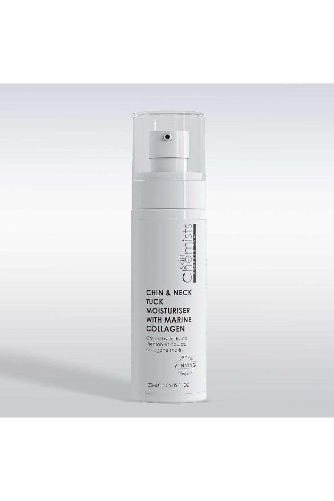 skinChemists professional Chin & Neck Tuck Moisturiser with Marine Collagen 120ml image 1