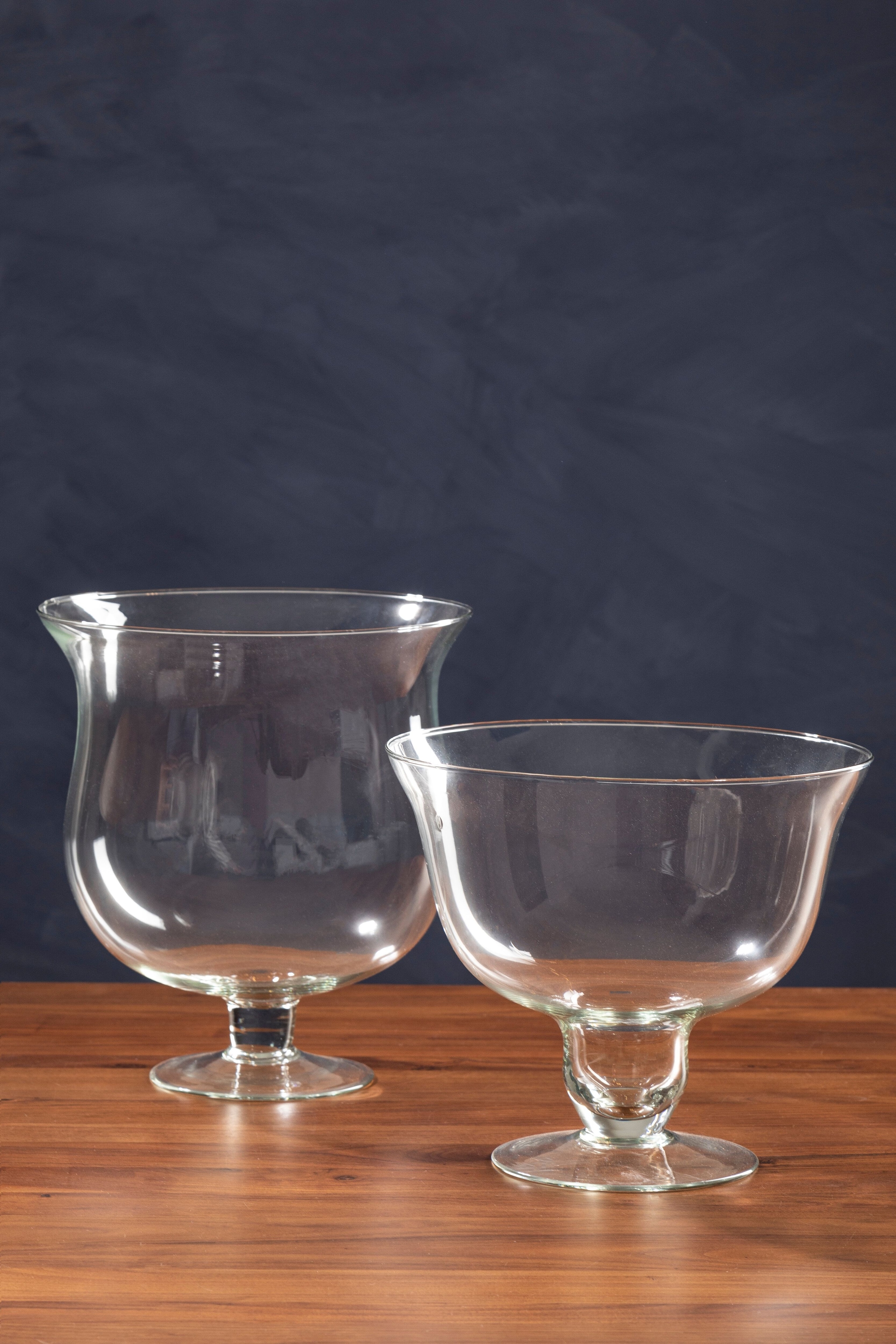 Orsina Ambra Clear Glass Fluted Bowl image 3