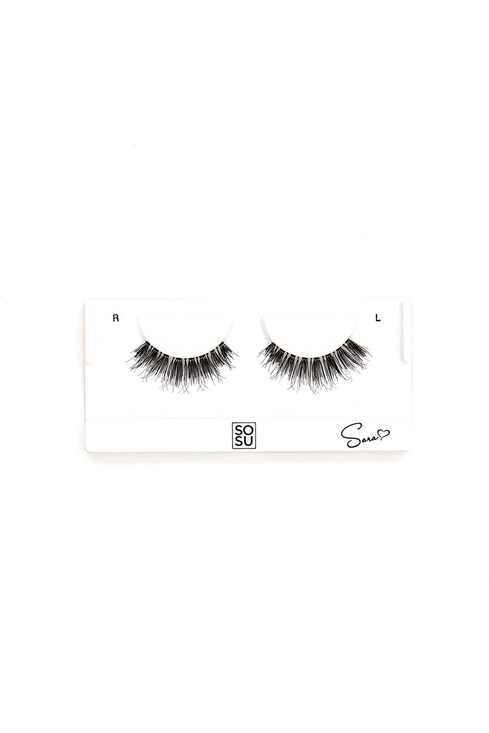 SOSU Cosmetics Sara False Eyelashes Black image 2