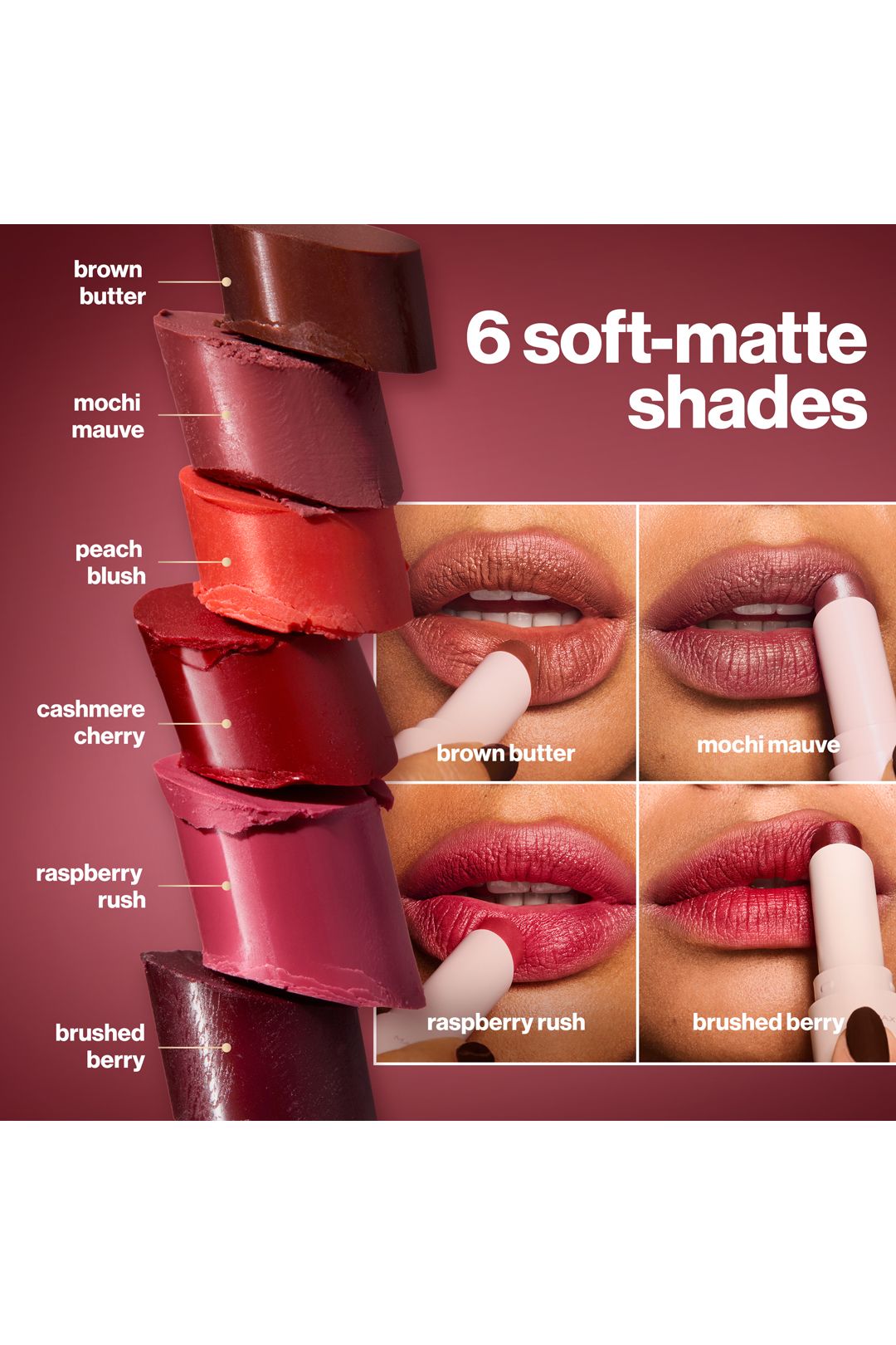 Max Factor 2000 Calorie Mellow Blur Lipstick 3.5g Brown Butter image 6