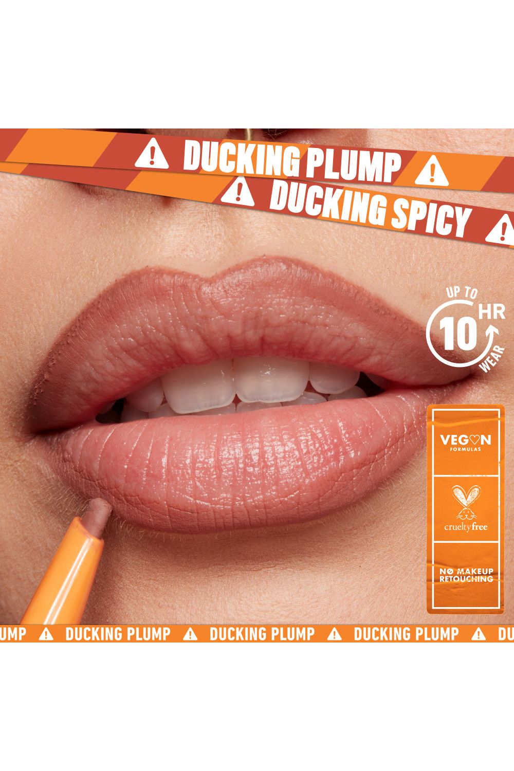 NYX Professional Makeup Duck Plump Plumping Lip Liner 0.33g Touch Up Taupe image 5