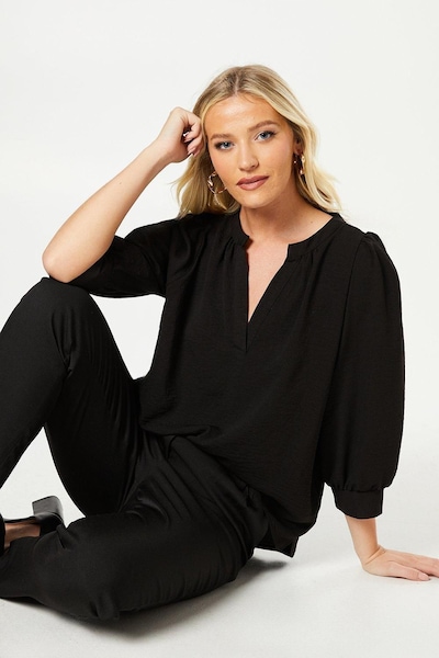 Dorothy Perkins Overhead Shirt Black