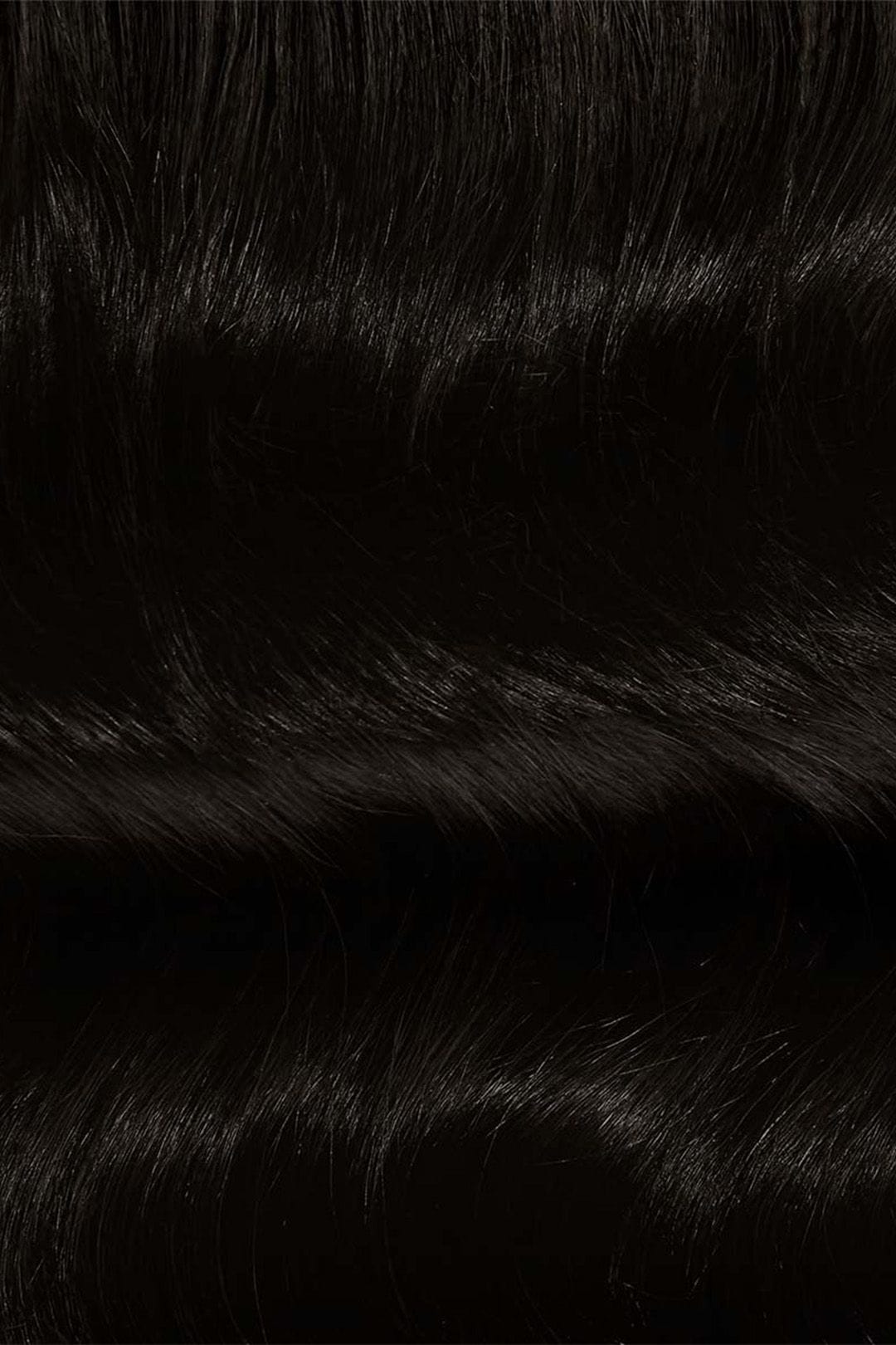 Beauty Works Beauty Works custom clip-in Fringe Topper 55g Natural Black image 2