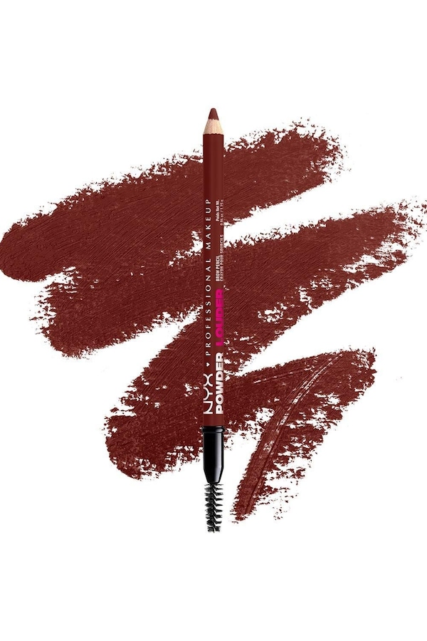 NYX Professional Makeup Powder Louder Brow Pencil 12HR Wear Buildable Micro-Fibres Black Cherry
