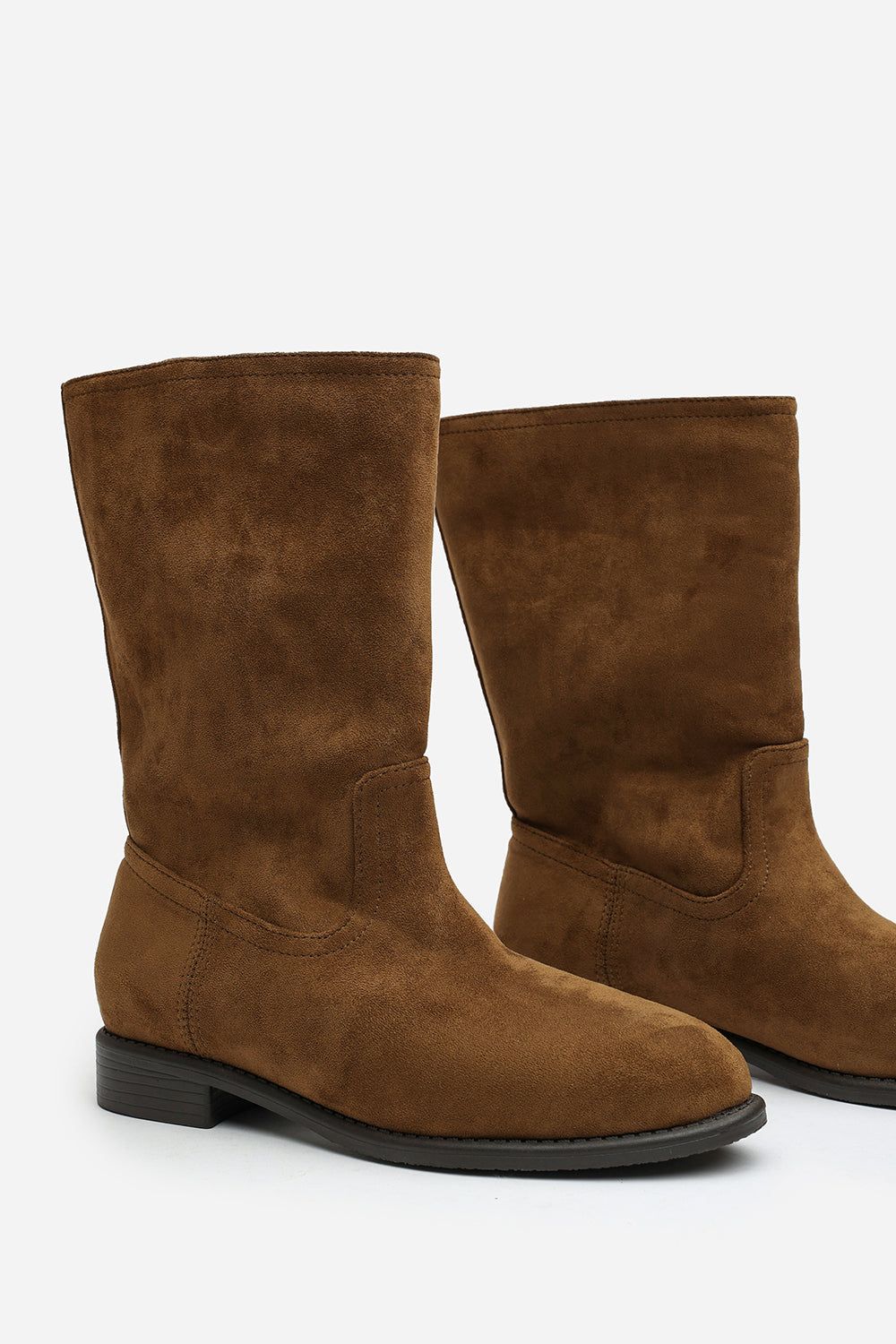 Where's That From 'Monroe' Mid Calf Boots with Flat Sole image 4