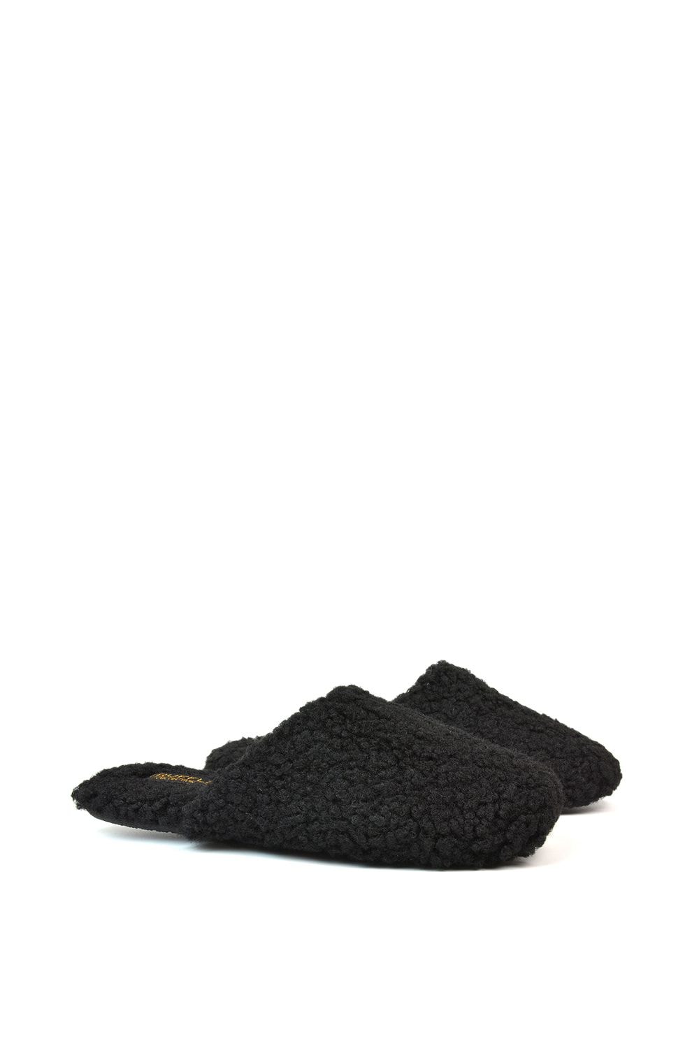 XY London 'Jody' Cosy Slip On Closed Round Toe Mule Flat Slippers image 2