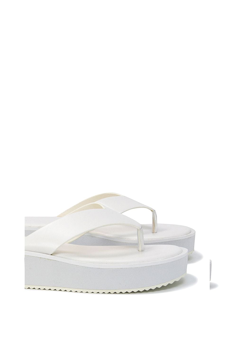 XY London 'Tammi' Thong Strap Flatform Flip Flop Sandal Slides image 2