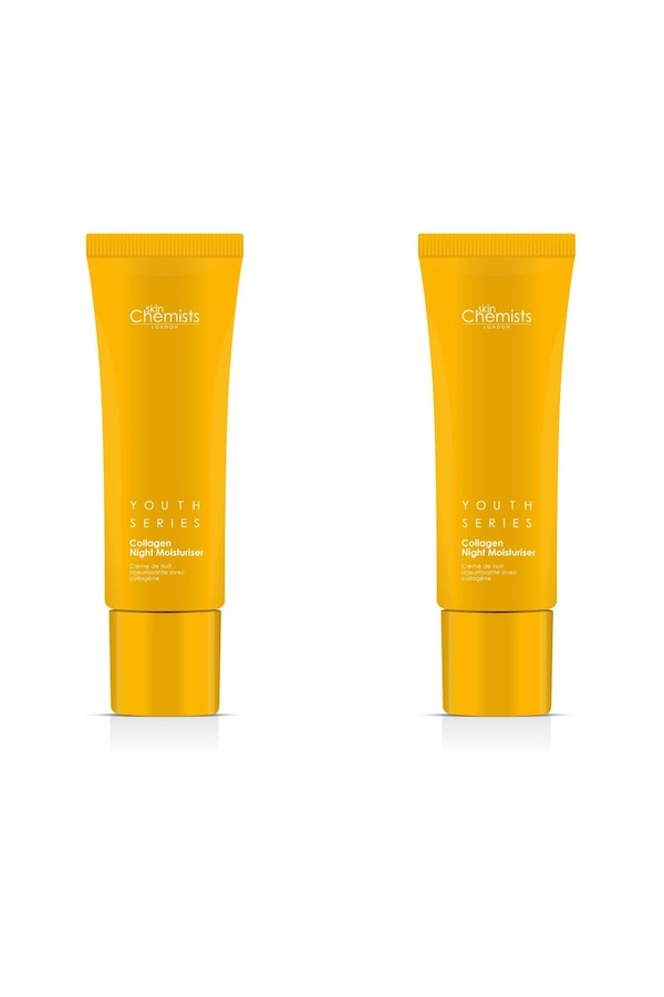 skinChemists Youth Series 1% Collagen Night Moisturiser 50ml x 2 Duo Pack