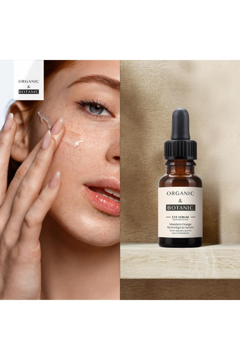 Organic & Botanic Mandarin Orange Restorative Eye Serum 15ml image 3