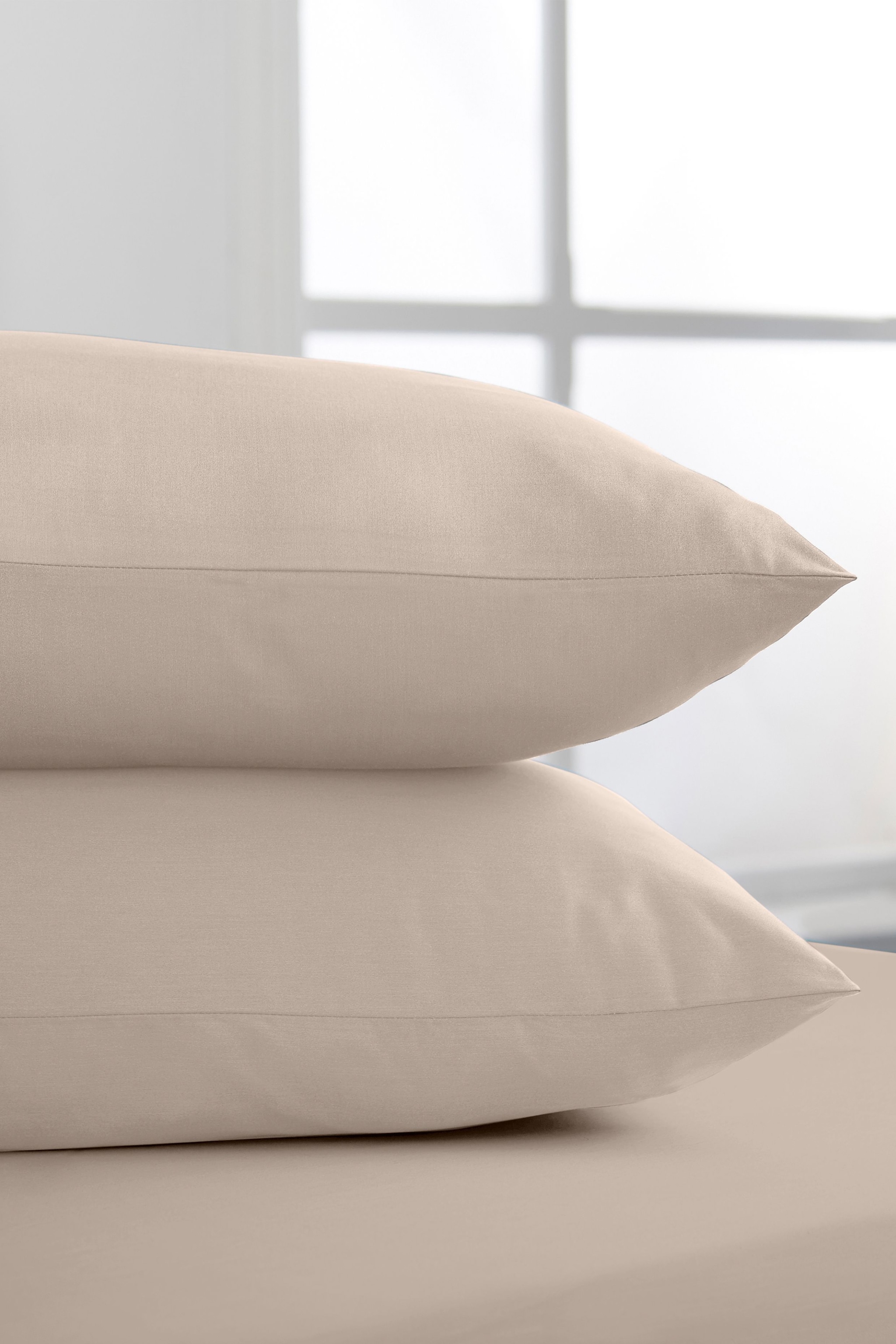 Bianca '400 Thread Count Cotton Sateen' Standard Pillowcases image 1