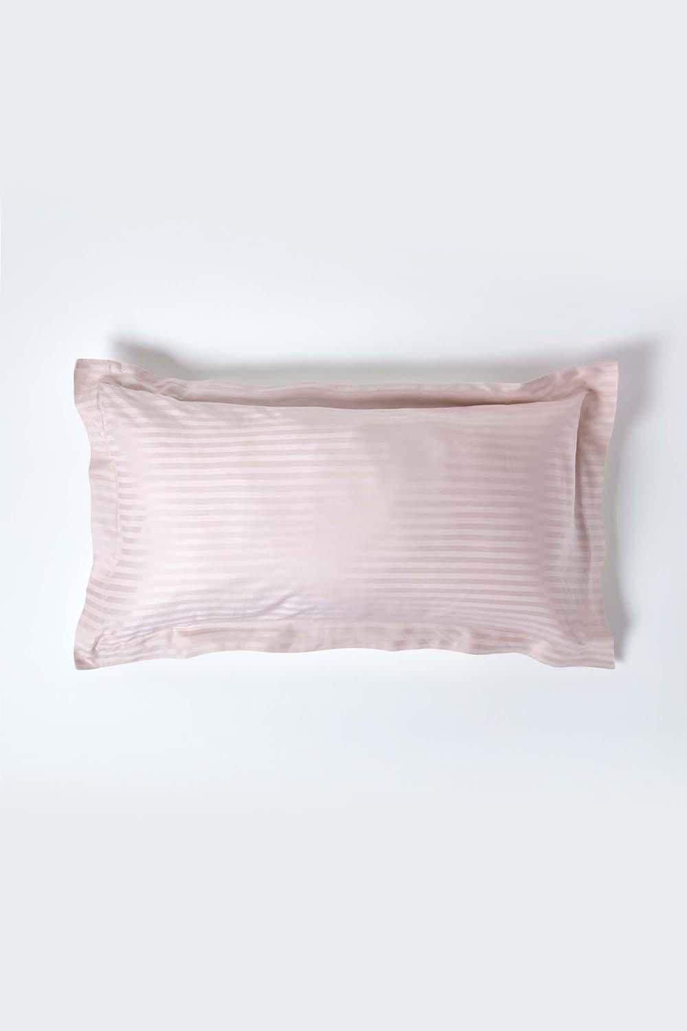 Homescapes Egyptian Cotton Ultrasoft King Size Oxford Pillowcase 330 TC image 1