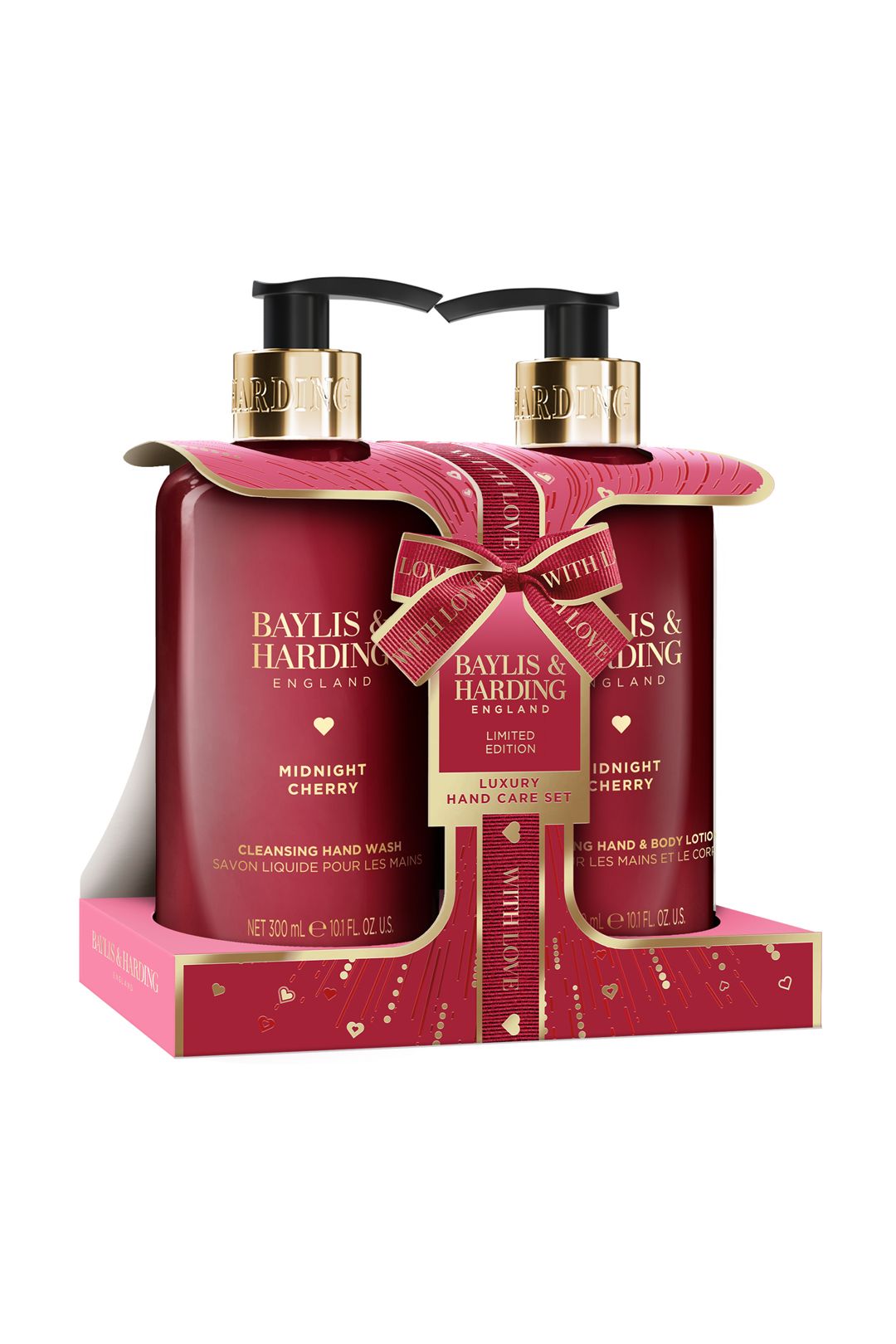 Baylis & Harding Midnight Cherry Luxury Hand Care Gift Set Multi image 2