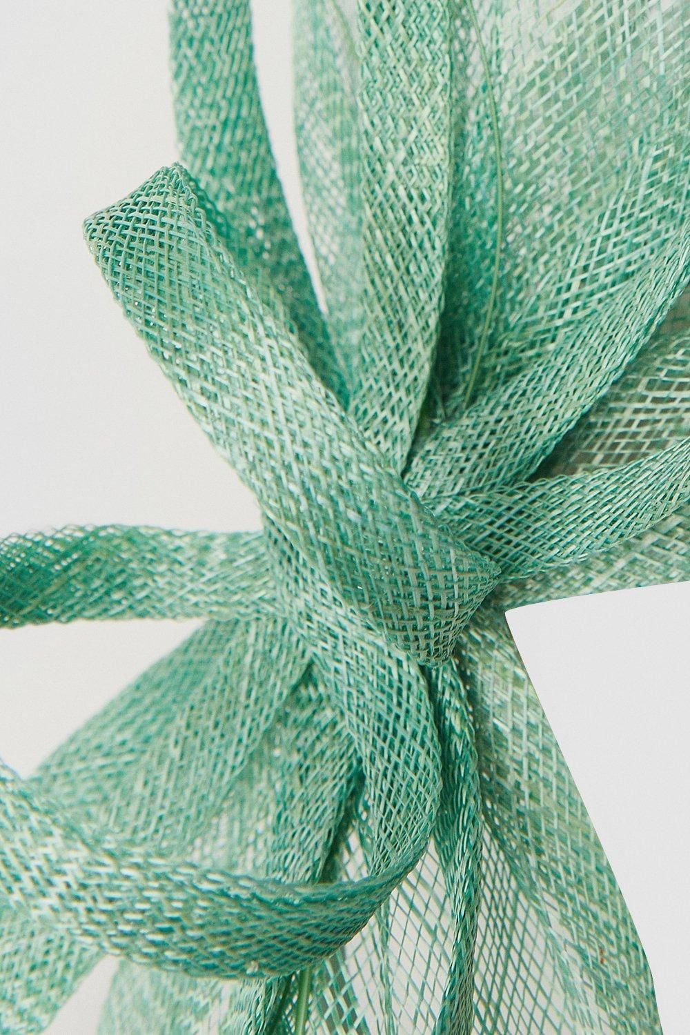 Coast Loop Feather Headband Fascinator Sage image 3