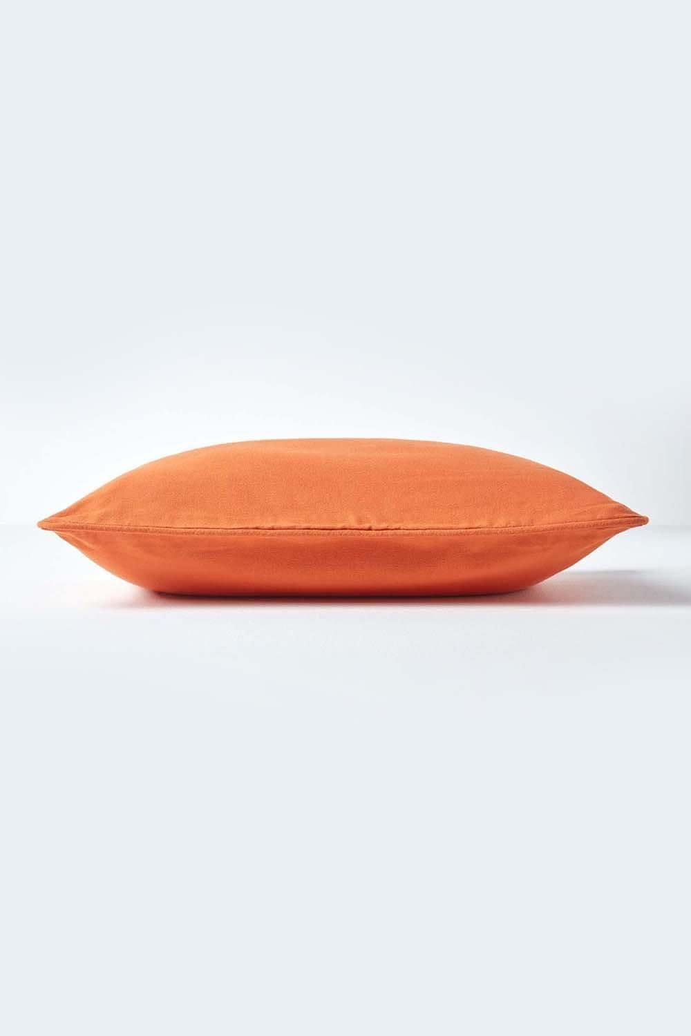 Homescapes Cotton Plain Cushion Cover image 2