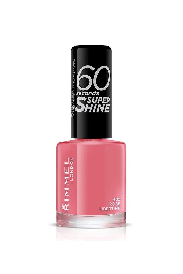 Rimmel London 60 Seconds Super Shine Nail Polish Rose Libertine