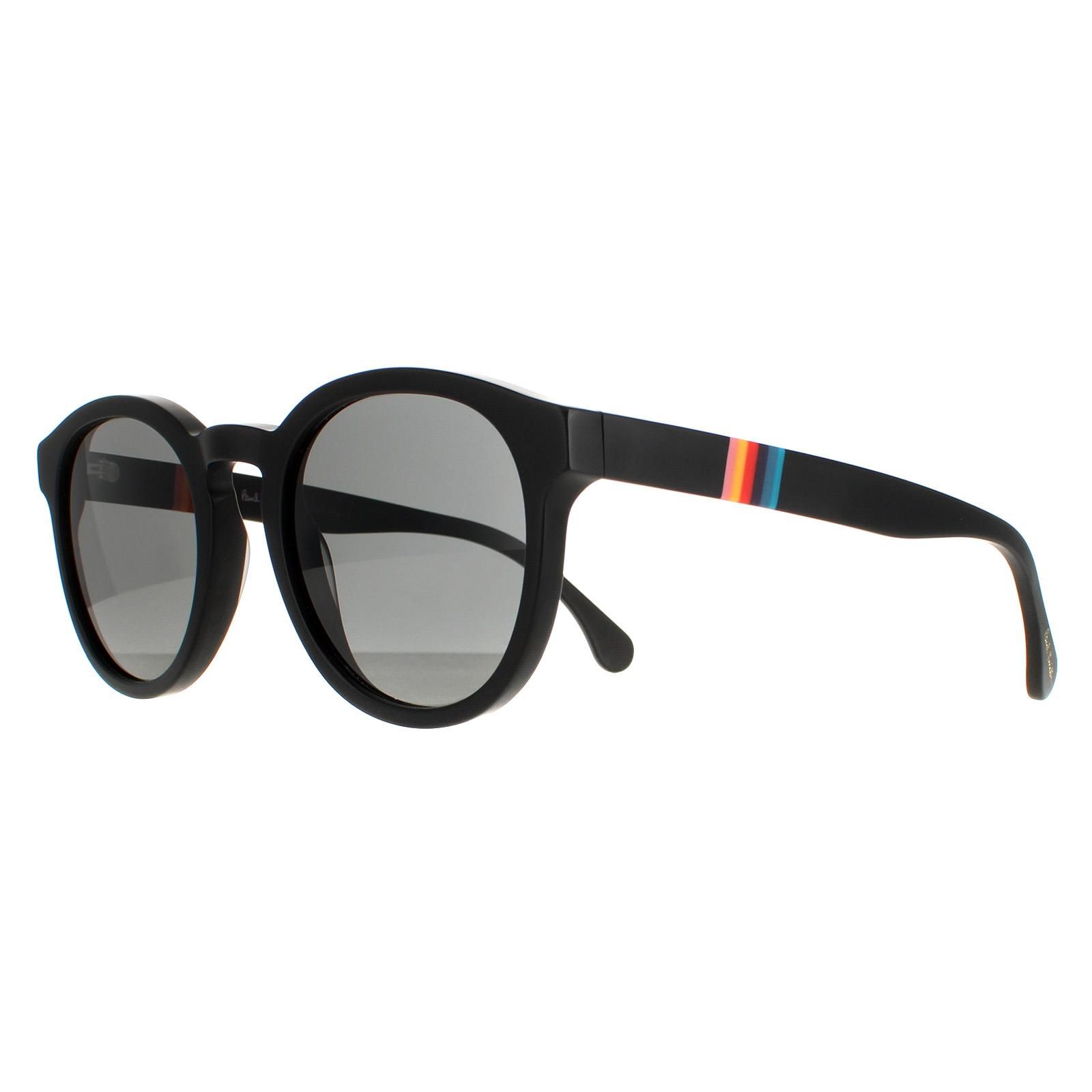 Paul Smith Round Matte Black Grey Gradient PSSN056 Deeley image 2