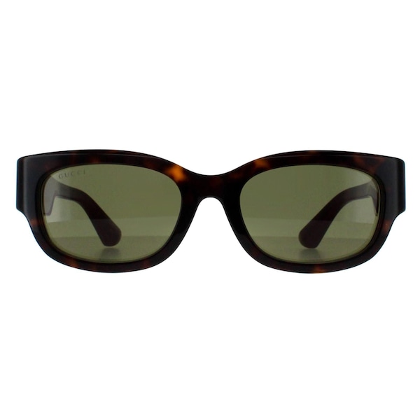 Gucci Square Havana with Green and Red Green GG1667SK
