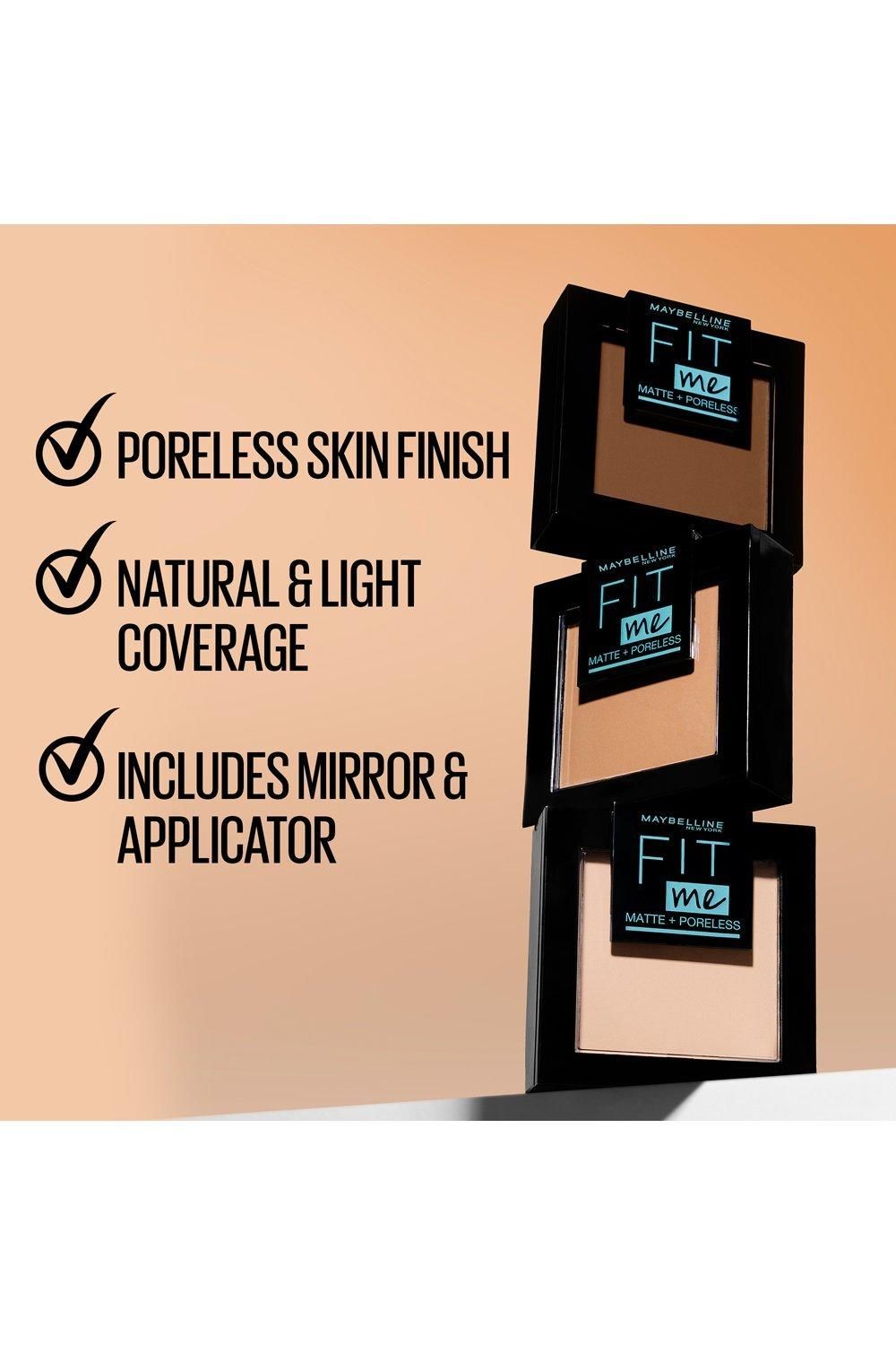 Maybelline Fit Me Matte & Poreless Oil Control Setting Powder Natural Beige image 4