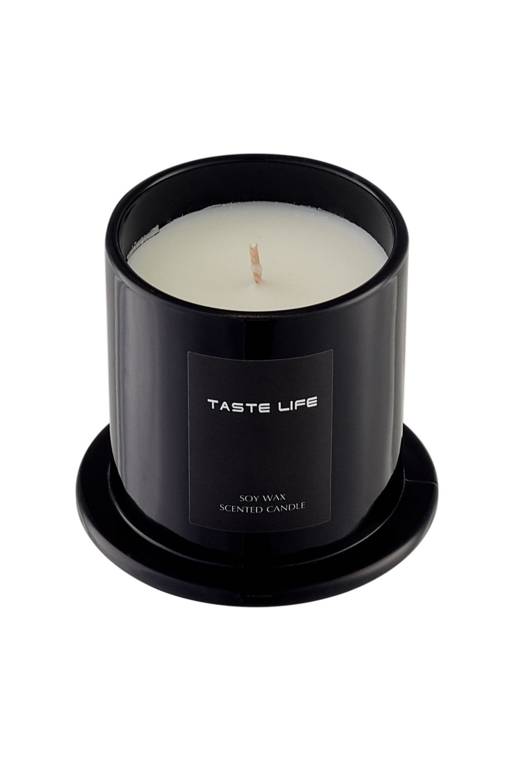 SHEONLY Sky Cypress Soy Wax Scented Candle with Bell Shaped Glass Cup image 4