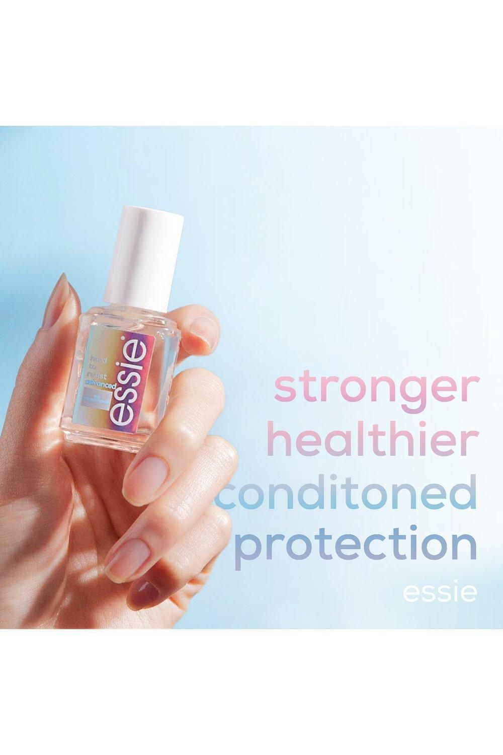 Essie Hard to Resist Advanced Nail Strengthener Clear image 8
