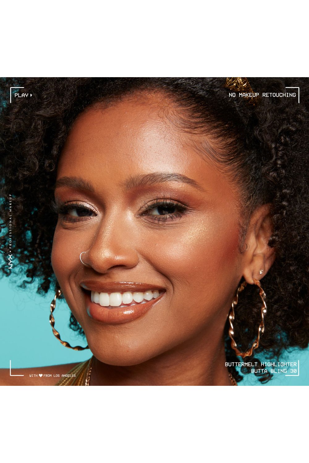 NYX Professional Makeup Buttermelt Highlighter 5g Butta Bling image 8