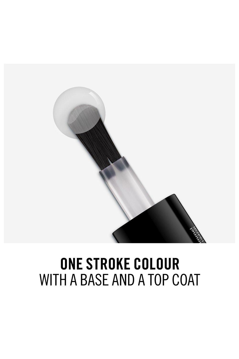 Rimmel London 60 Seconds Super Shine Nail Polish Clear image 4