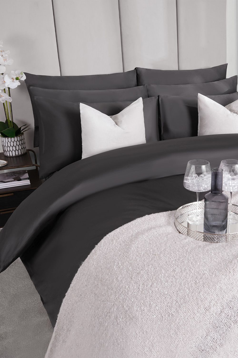 OHS 400 Thread Count Hotel Luxury Premium Quality Cotton Soft Duvet Cover Set image 6