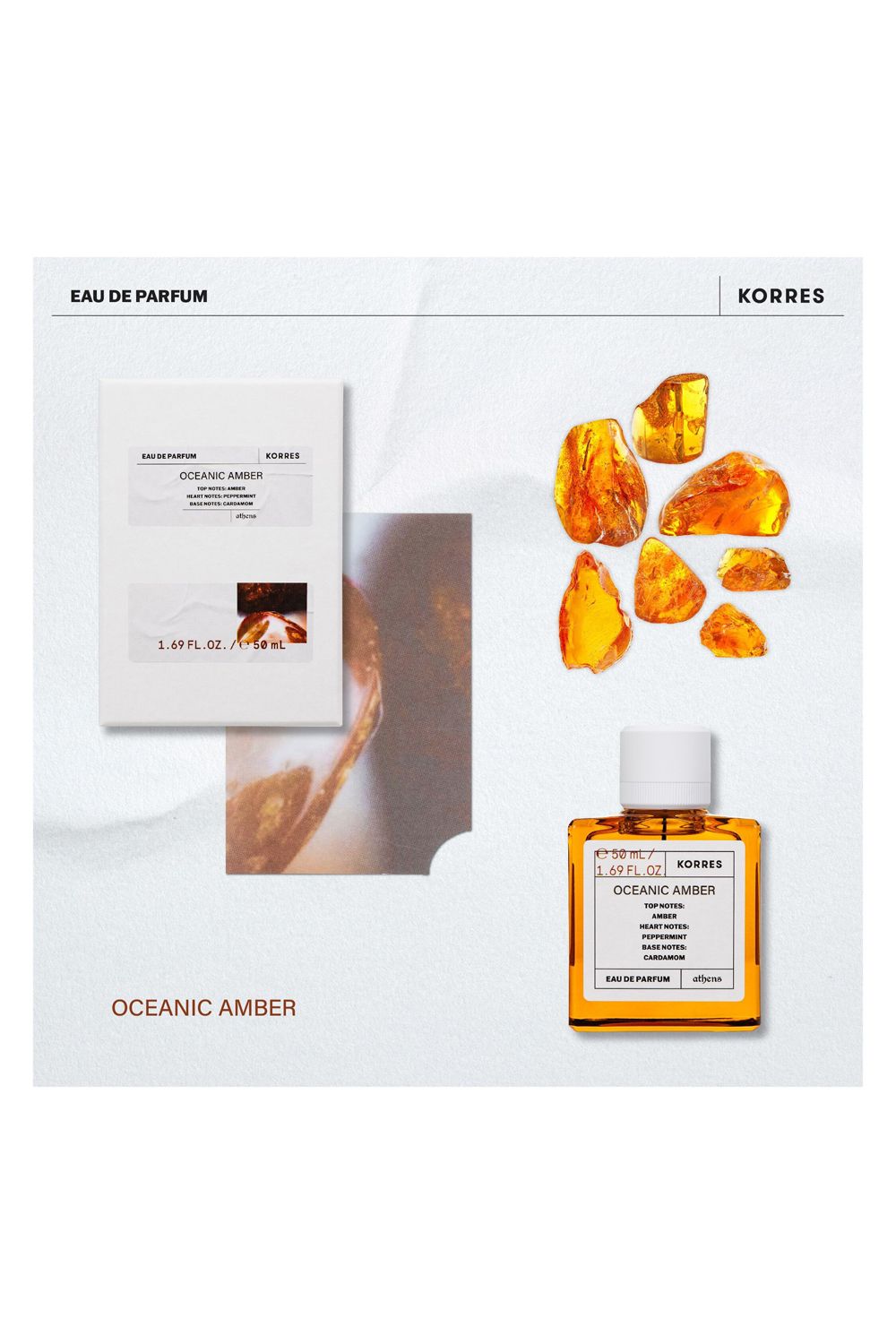 Korres Oceanic Amber Eau De Parfum 50ml Misc image 2