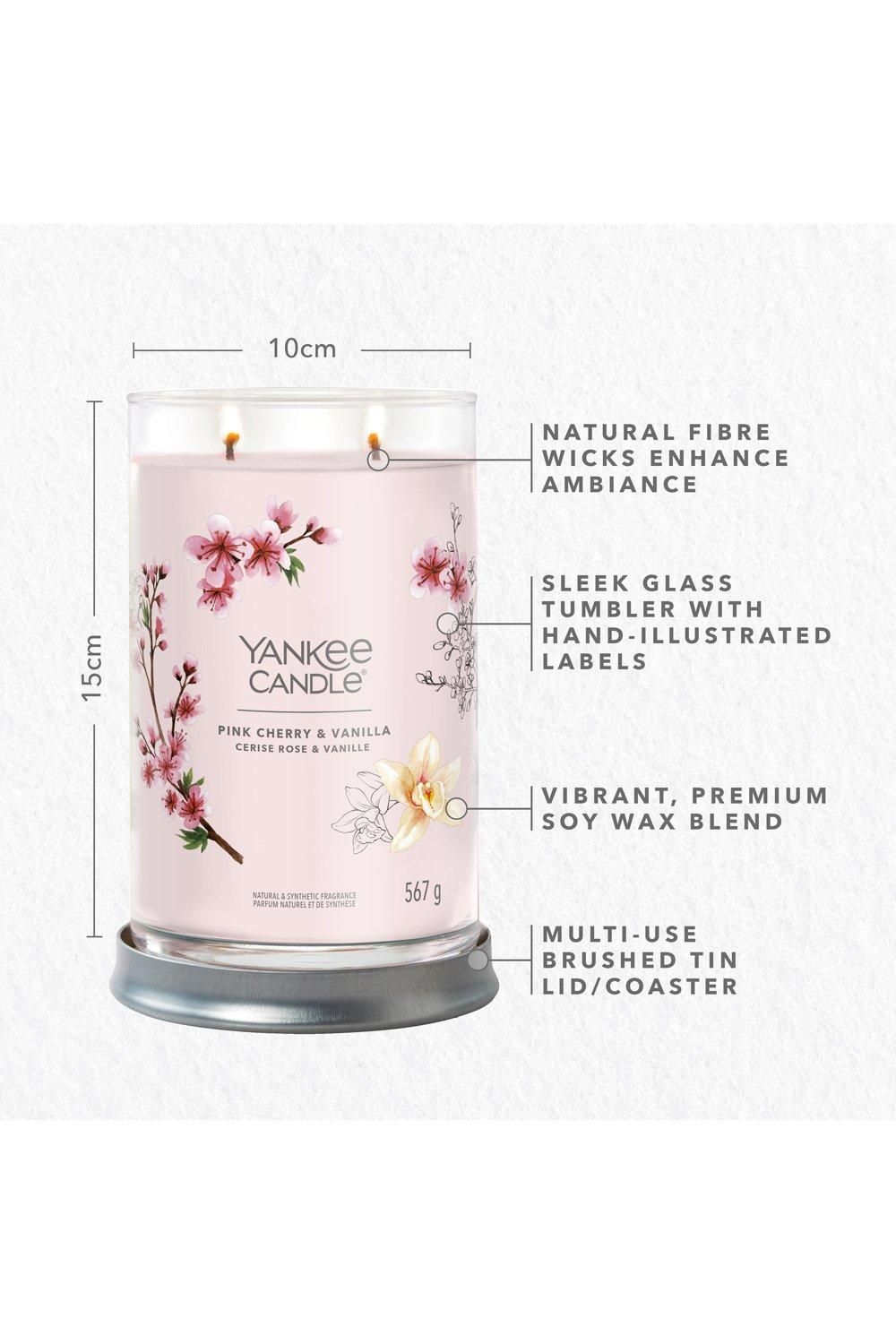 Yankee Candle Signature Large Tumbler Pink Cherry Vanilla Pink image 5