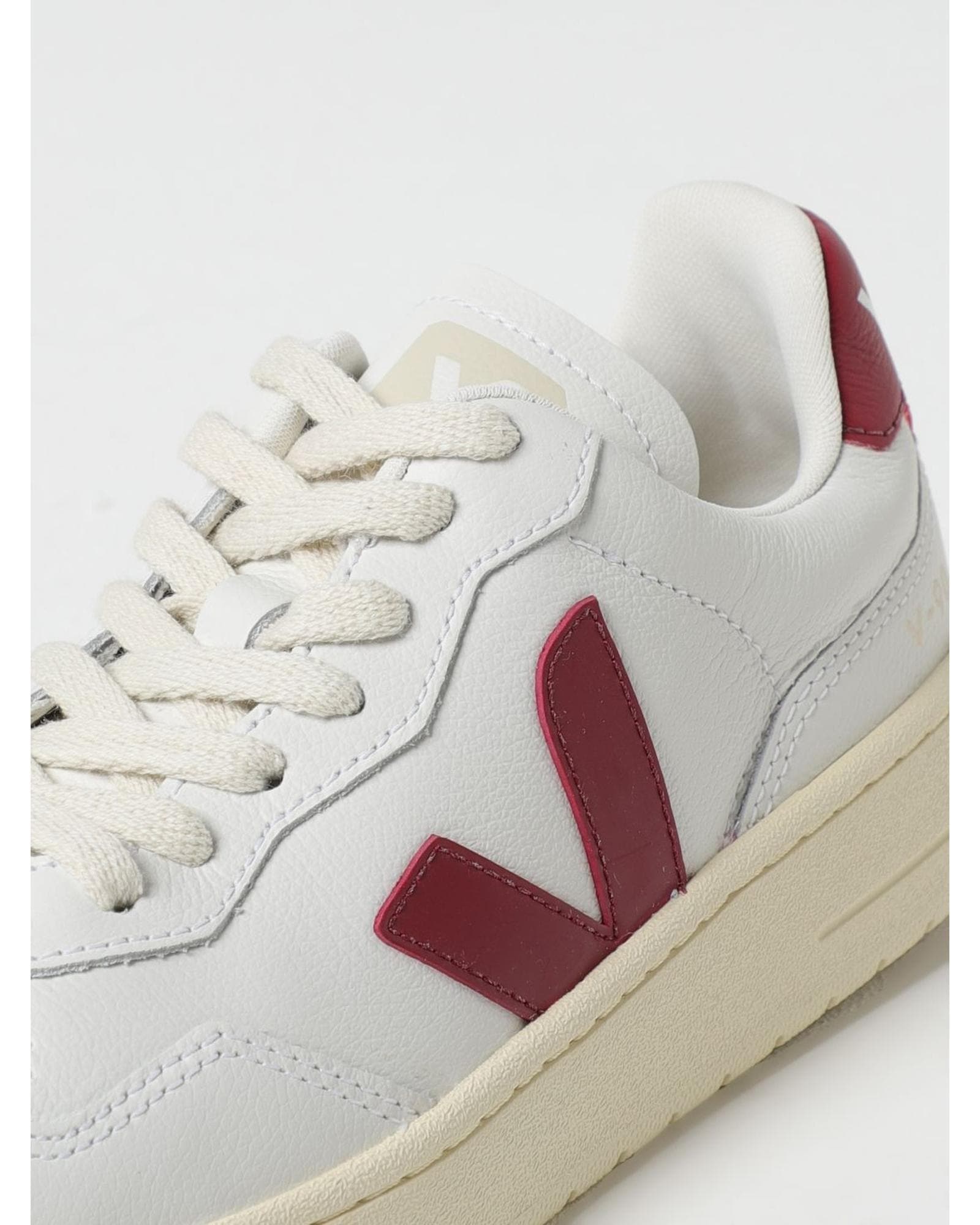 Veja V90 Leather LowTop Sneakers Wo - White image 4