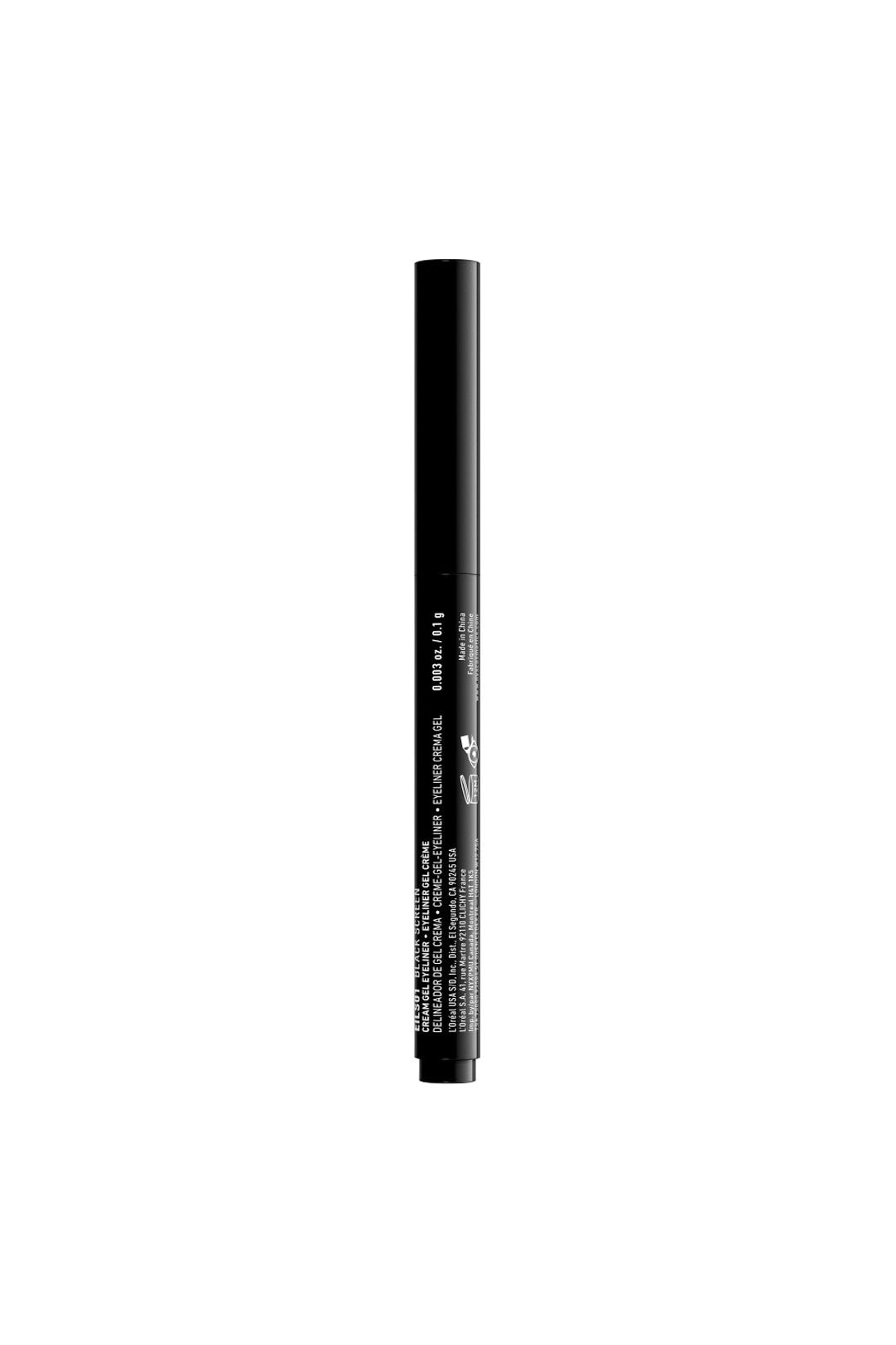 NYX Professional Makeup Epic Inky Stix Cream Gel Eyeliner 0.1g Black Screen image 2