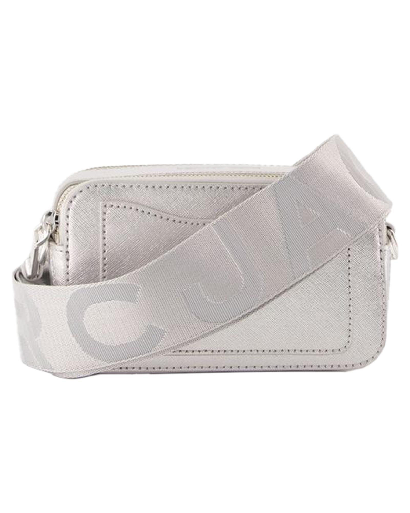 Marc Jacobs Snapshot Camera Bag Crossbody Wo - Metallic | Silver Crossbody Bags image 3