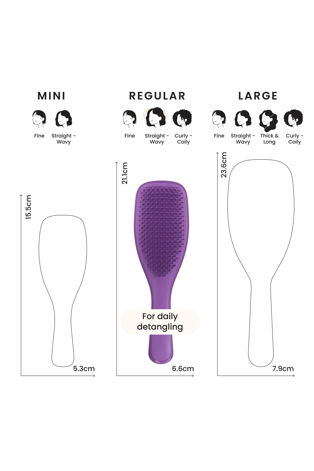 Tangle Teezer The Ultimate Detangler Fresh Purple Fresh Purple image 7