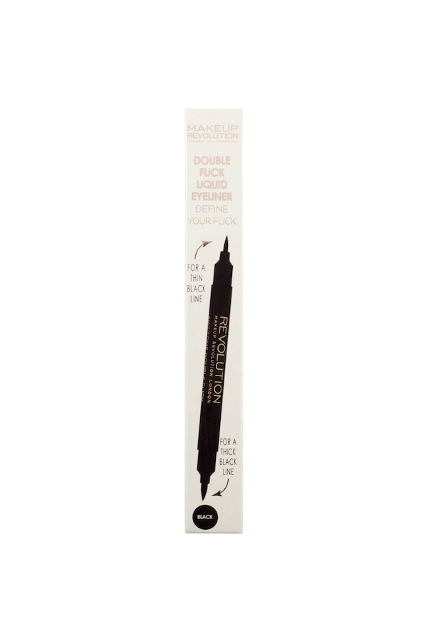 Revolution Thick & Thin Dual Liquid Eyeliner - Black Multi